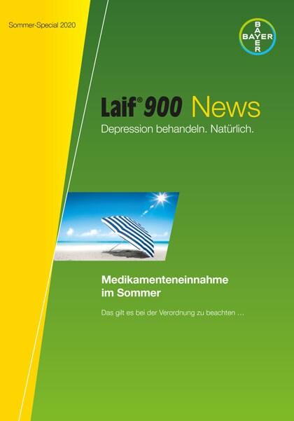 Medikamenteneinnahme im Sommer
